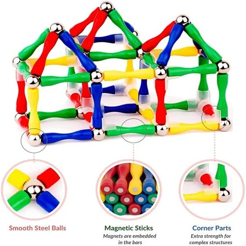 25pcs Magnetic Building Set