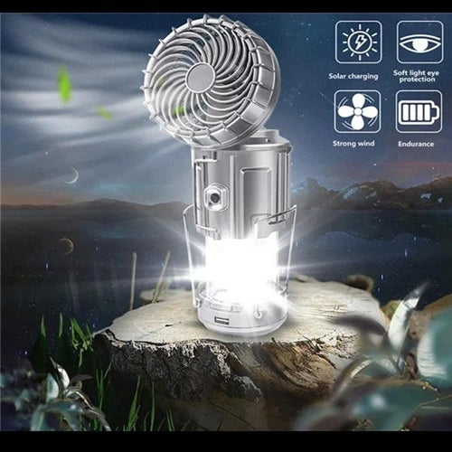 6 In 1 Solar Fan