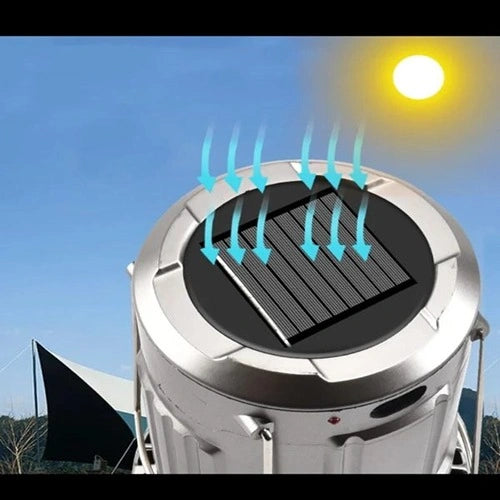 6 In 1 Solar Fan