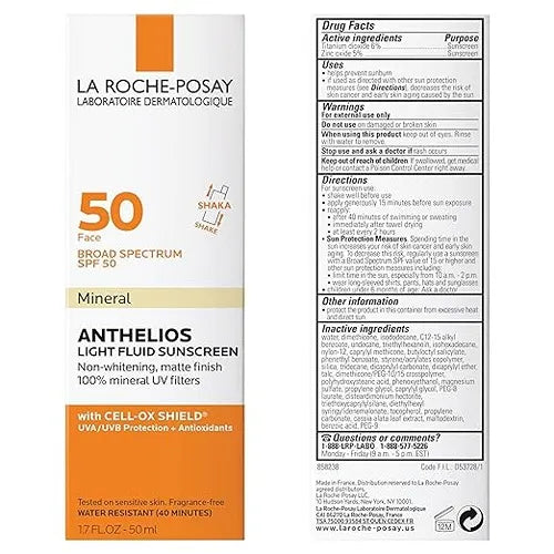 La Roche-Posay Anthelios Tinted Sunscreen SPF 50