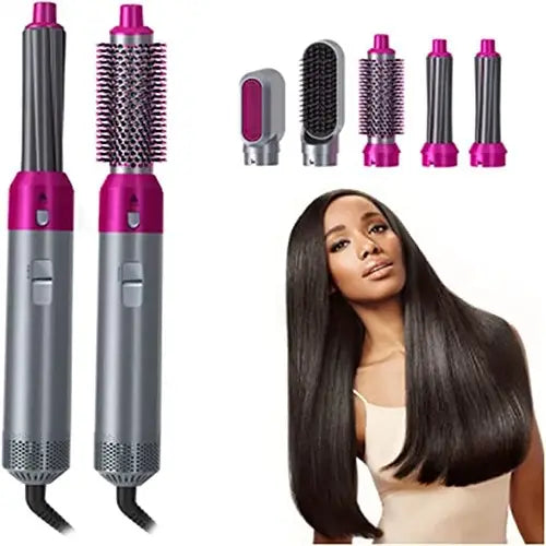 5 in 1 Hair Straightener, Hair Dryer , Hair Curler , Hair Comb , Hair Brush , Hair Straightener