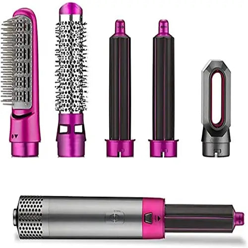 5 in 1 Hair Straightener, Hair Dryer , Hair Curler , Hair Comb , Hair Brush , Hair Straightener