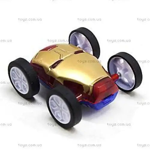 Pack Of 2 Iron Man Stunt Car