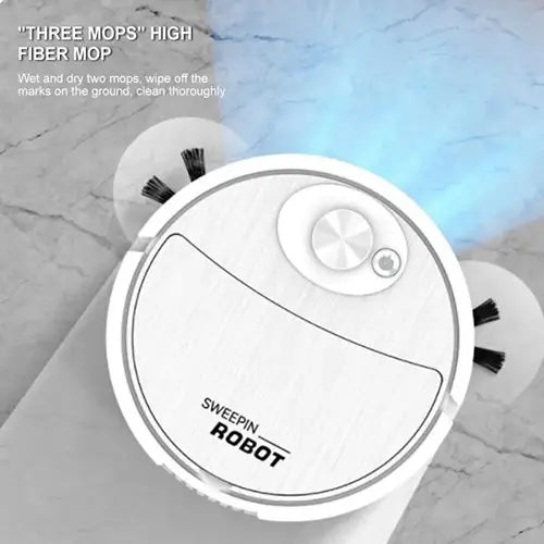 Wireless Smart Sweeping Robot Mopping