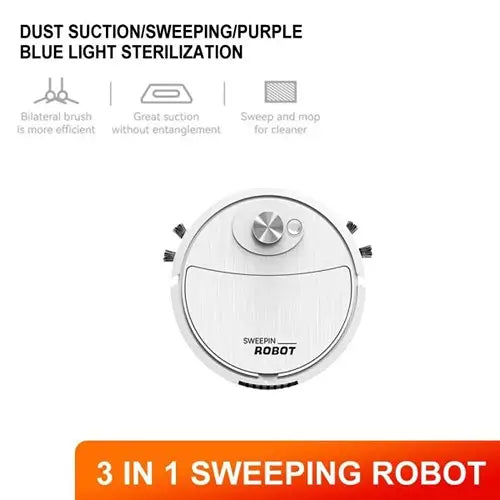 Wireless Smart Sweeping Robot Mopping