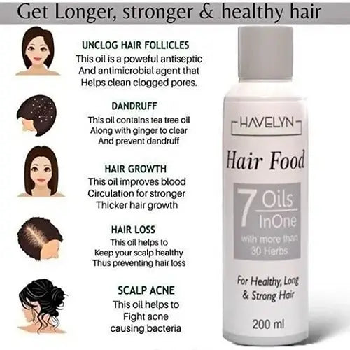 Havelyn Hair Food Oil (7 Oils in 1)