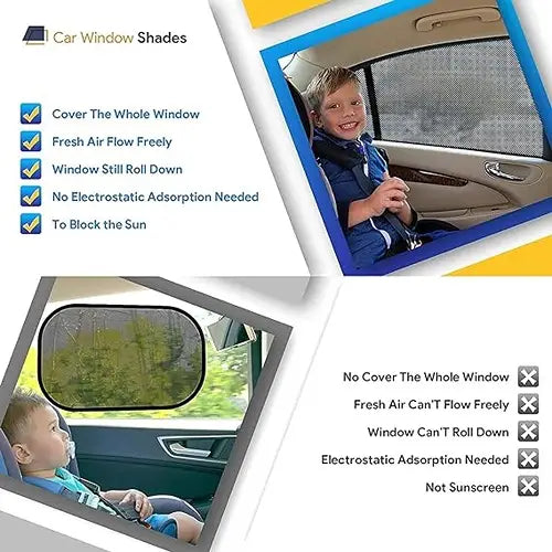 Universal Car Window Shades (4 Pc’s)