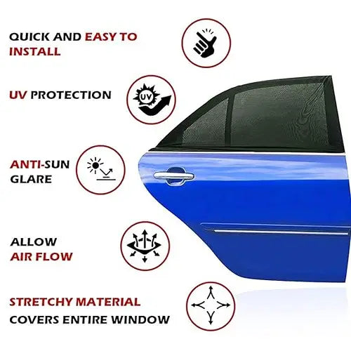 Universal Car Window Shades (4 Pc’s)