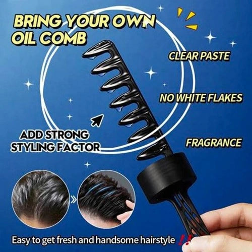 Hair Styling Gel With Comb