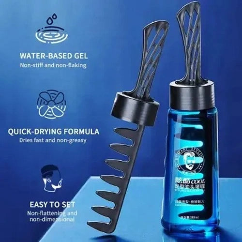 Hair Styling Gel With Comb